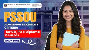 PSSOU Admission Eligibility Criteria