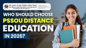 Choose PSSOU Distance Education